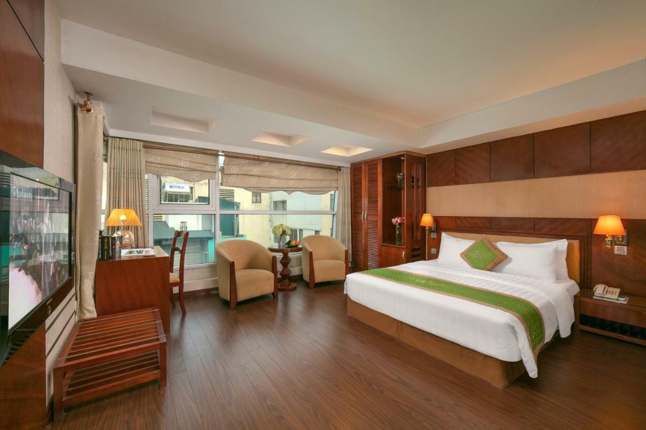Emerald Boutique Hotel Hanoj Exteriér fotografie